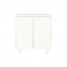 Caisson à Tiroirs DKD Home Decor Blanc Bois MDF Moderne 80 x 37 x 85 cm 80 x 37 x 86 cm